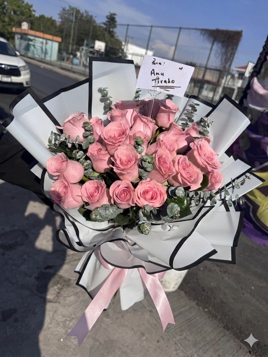 24 rosas premium