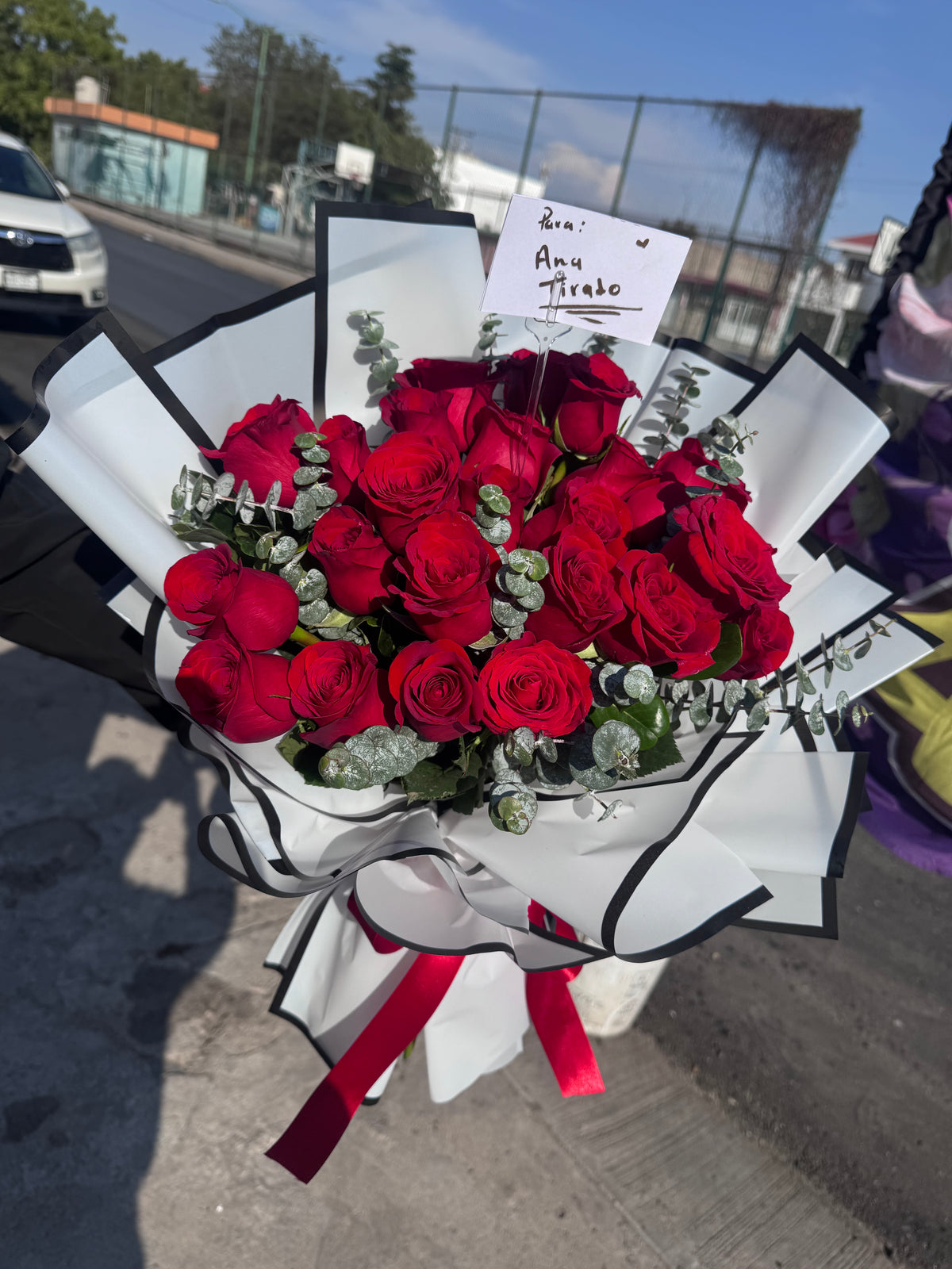 24 rosas premium